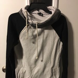 Double hooded sweatshirt